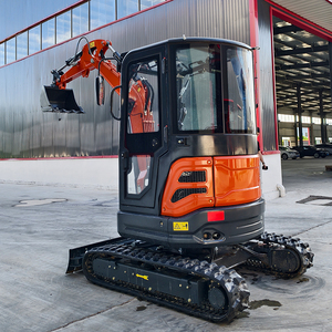 Yhmg Micro Máy đào máy xúc 2.5 tấn theo dõi với thủy lực động cơ diesel Bagger máy móc xây dựng - Product Image 5