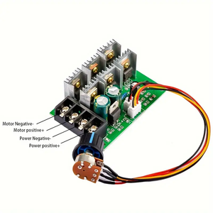 Ad alta potenza 2000W PWM DC regolatore del motore DC 9-55V 40A linea di velocità Controller moduli e kit elettronici - Product Image 6