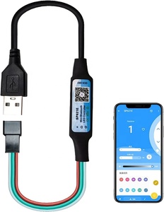 Indirizzabile SP621E Mini BLE APP Music SPI Full Color LED Dimmer Controller per WS2811 WS2812B WS2813 IC LED Strip Module Light - Product Image 1