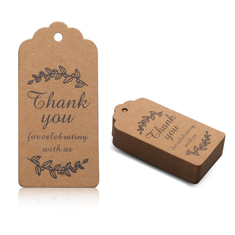 Kraft paper cards