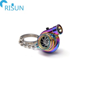Customized Metal Simulation Car <strong>Turbo</strong> Turbocharger Keychains Keyrings Custom Spinning Turbine <strong>Key</strong> Chain KeyChains Keyring