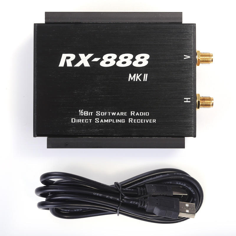 Black RX-888 mkii sdr radio receiver
