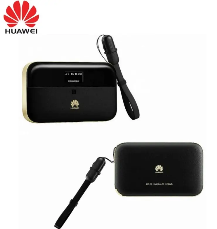 Nuevo huawei e5885 E5885Ls-93a router 4g rj45 cat6 300Mbps 4g wifi hotspot bolsillo Wi-Fi tarjeta sim Ethernet móvil 6400mAh WiFi PRO