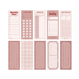 LABON-Bloc de notas creativo, pequeño Bloc de notas portátil de estilo Simple, 400 páginas, personalizado - Product Image 3