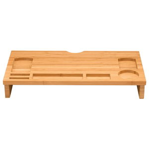 Soportes para computadora de escritorio, Soporte de altura para monitor, base de cojín para pantalla, sistema de estante de almacenamiento, estantes de almacenamiento y unidades de estantería - Product Image 5