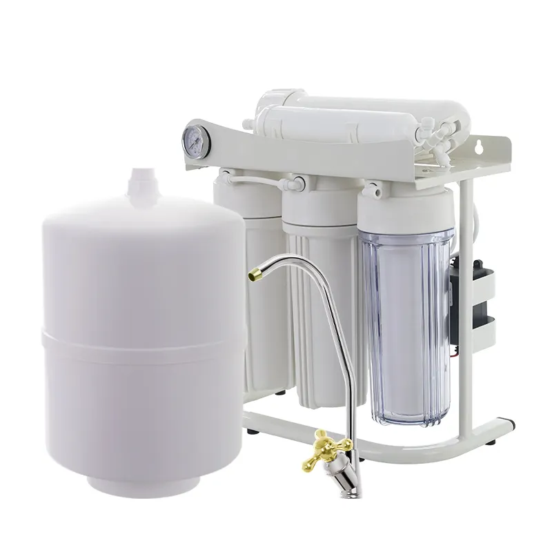 Fournisseur doré système de filtre à eau uv ro standard à prix raisonnable en 7 étapes
