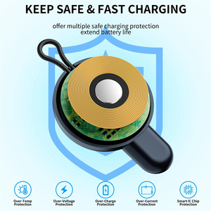 Mini Portable Magnetic Wireless Charger for <strong>Apple</strong> Watch 9 8 7 6 5 <strong>4</strong> <strong>SE</strong> 3 USB C Charging for IWatch Type-C Travel Watch Chargers - Product Image 4