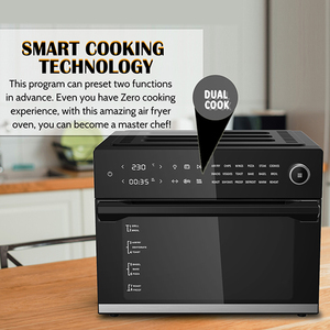 OEM su misura friggitrice ad aria multifunzione forno, Display digitale a LED e 8 preset, 1800W Design Oil-Free per cucina - Product Image 5