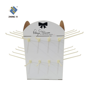 Дисплей для носков из гофрированного картона с логотипом на заказ - Product Image 2