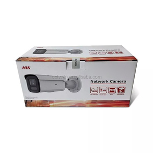 内蔵マイクとスピーカー60m IRアクティブ抑止IPカメラDS-2CD3T46G2-ISU/SL Hik顔キャプチャ弾丸4MP IPカメラ - Product Image 1