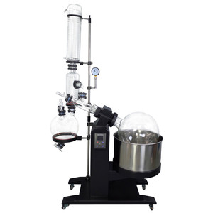 Factory Direct Sales Electric 10L-50L <strong>Roto</strong> Rotary Evaporator PTFE Discharge Valve No-Return Valve Control Distillation - Product Image 1