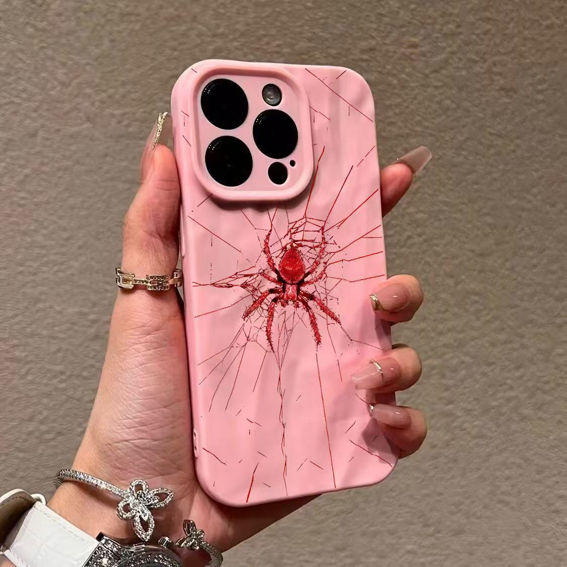 Pink-spider