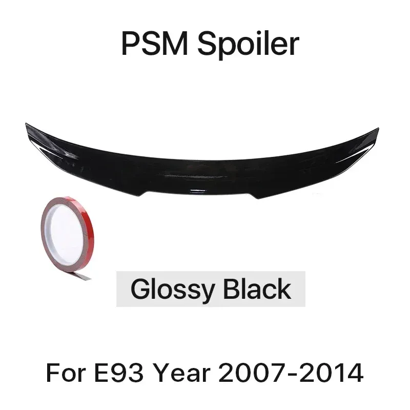 e93 PSM Noir brillant