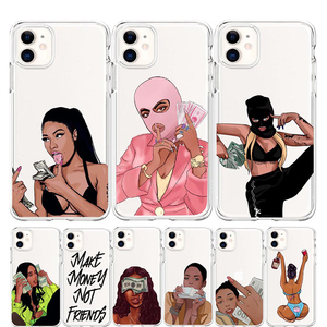 IPhone12用ピンクの電話ケース女の子用コーヒーカップiPhone15プロマックスケース用自分の名前 - Product Image 1
