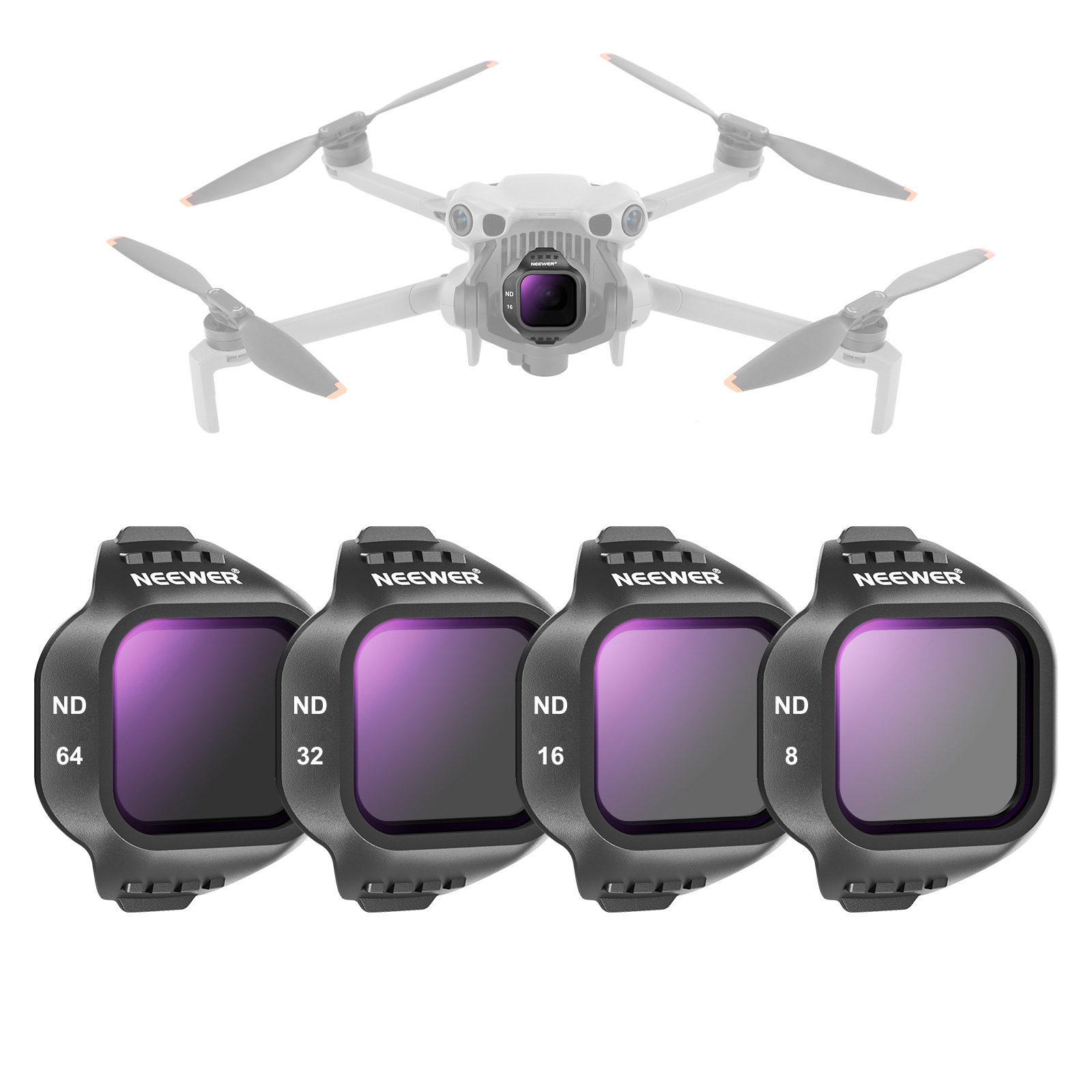 DJI Mini 5 Pro 4-piece set-ND8-16-32-64-plastic