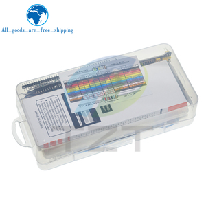 830 pz/scatola fai da te progetto Starter Kit per Arduino UNO R3 Kit Kit elettronico fai da te Set di componenti elettronici con Breadboard a puntini