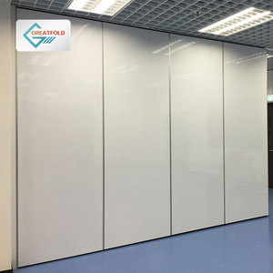 白色可操作墙壁隔断工作室声学隔断可移动隔音办公室隔断 - Product Image 2