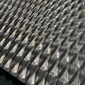 Fabrik preis <span class=keywords><strong>Expanded</strong></span> Metal <span class=keywords><strong>Mesh</strong></span> Protective Diamond Pattern Metallgitter Aluminium platten Fassaden - Product Image 5