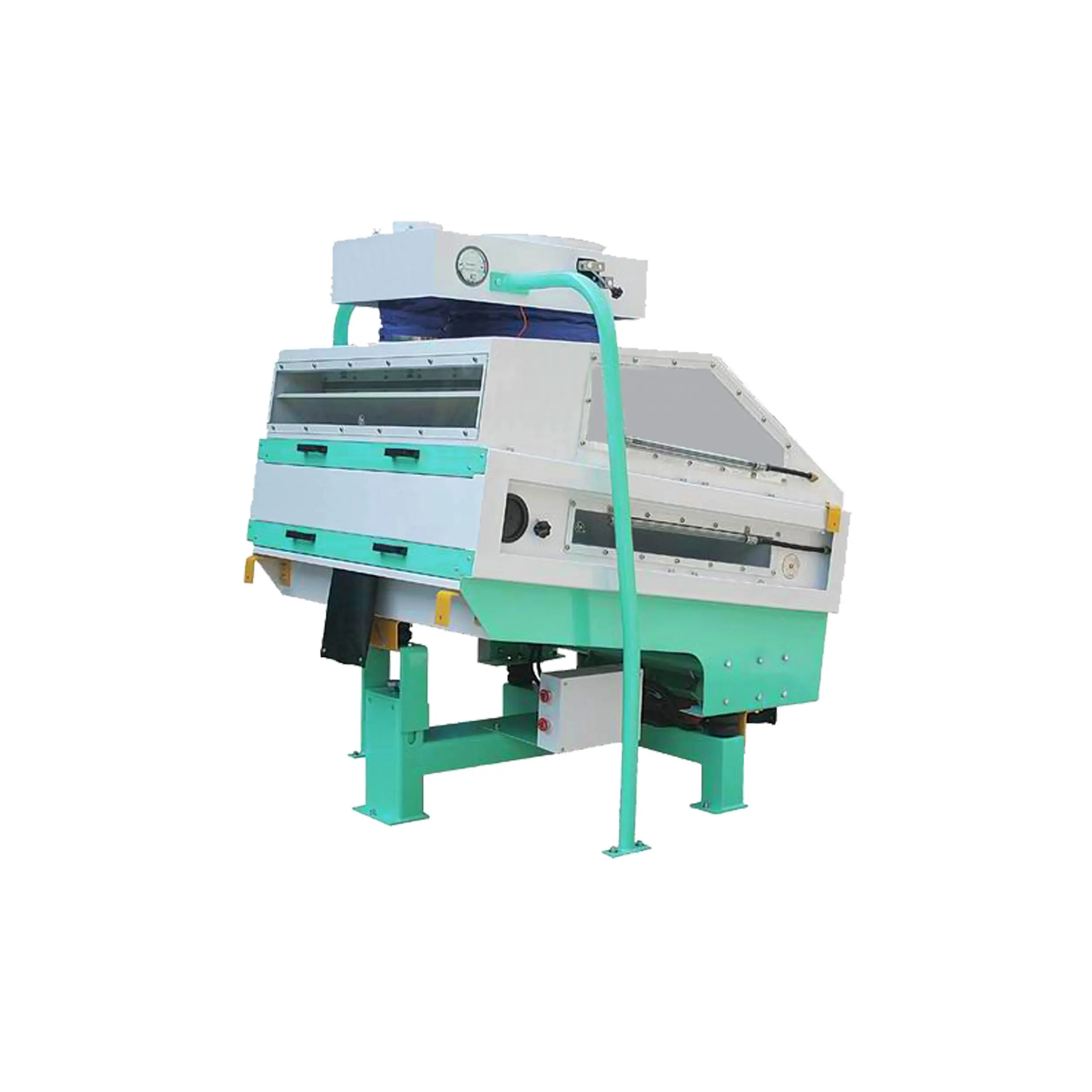 High Efficiency Rice Stone Removing Machine / Electric Rice Destoner Price