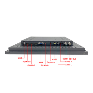 19 Inch 1280x1024 Resolution 1000 Nits High Brightness Taleprompter Talent <strong>Monitor</strong> <strong>with</strong> VGA HD Composite <strong>BNC</strong> SDI <strong>Inputs</strong> - Product Image 5