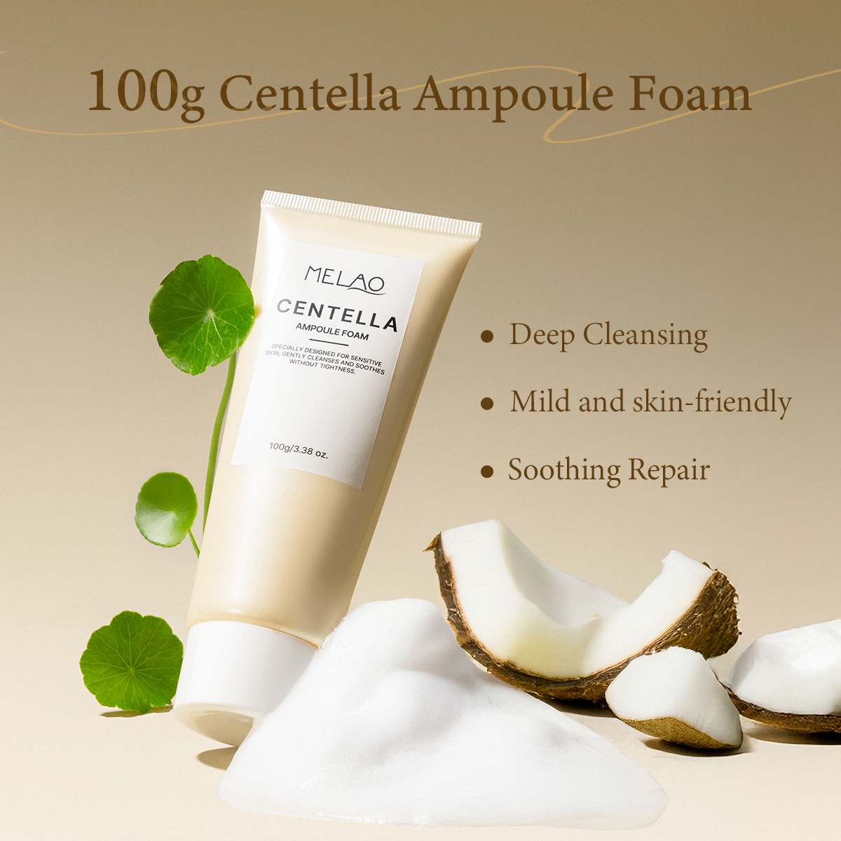 Mousse d'ampoule Centella 100 ml