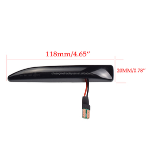 ไฟเลี้ยว LED ข้างรถยนต์1ชุด, ไฟแสดงสถานะแบบไดนามิก E65 E67 2001-2008 - Product Image 4