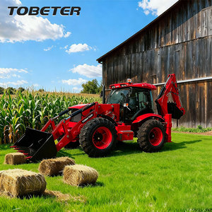 Tobeter Dễ dàng-Hoạt Động 4CX Backhoe Loader Động Cơ Diesel Backhoe Loader Đơn Giản-Sử Dụng Máy Xúc Cho Trang Trại - Product Image 5