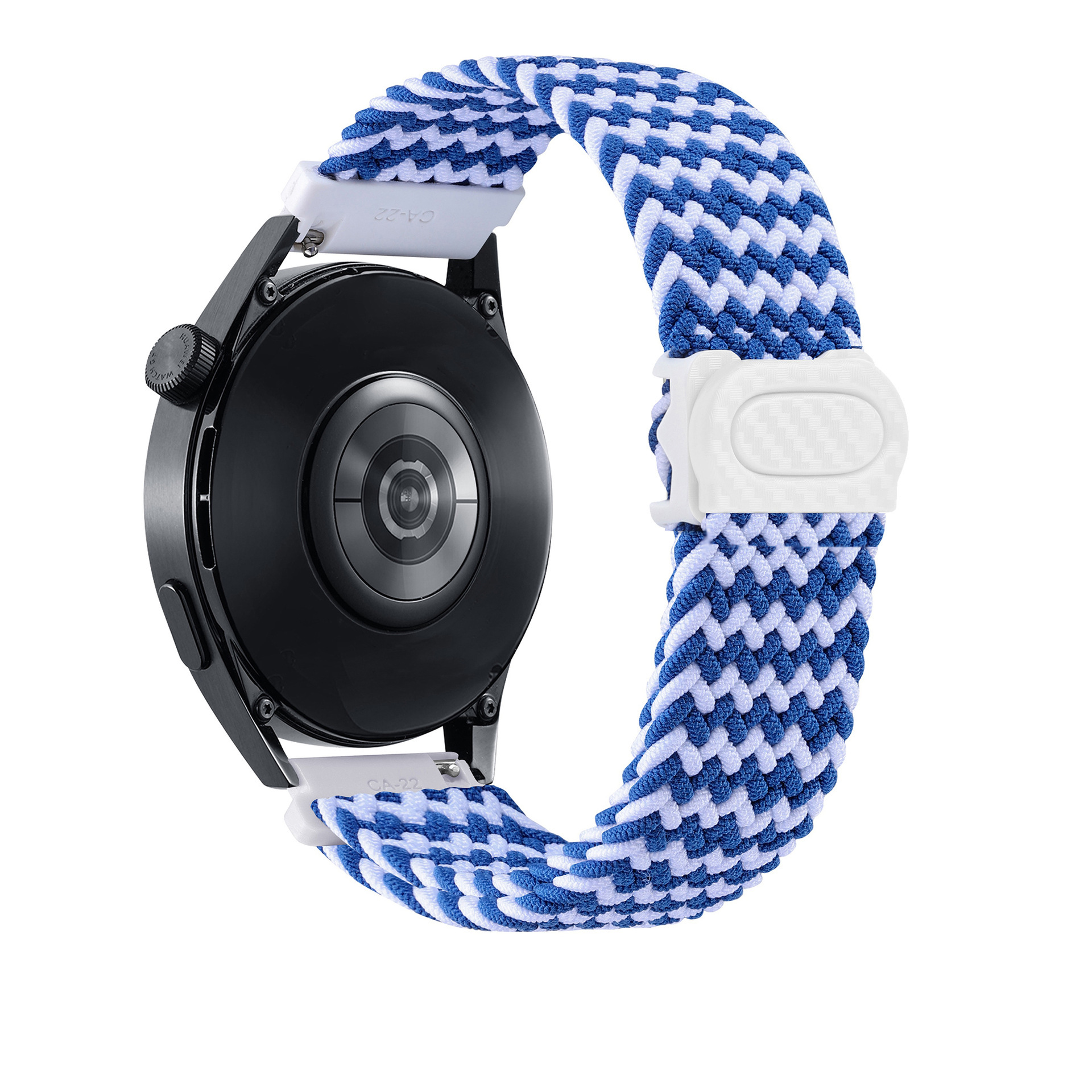 18wave pattern blue and white
