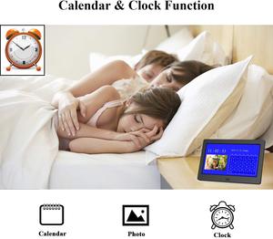 Montaje en pared foto Video loop función simple HD IPS 16GB Memoria 7 8 10 pulgadas Marco de imagen digital inteligente con control remoto - Product Image 6