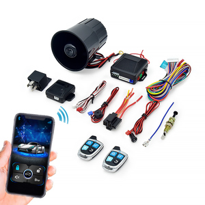 Control de alta calidad universal 12V sistema de seguridad del coche APP teléfono móvil alarma de coche inteligente popular en Asia - Product Image 1