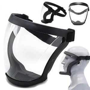 PC Proof Anti-fog Plastic Protective Clear Safety Full Face Protection Cover - Product Image 6