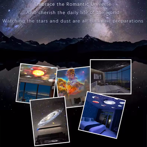 Yıldız projektör Galaxy gece lambası, 13 in 1 astronot uzay projektör odası yıldızlı aydınlatma lambaları - Product Image 6