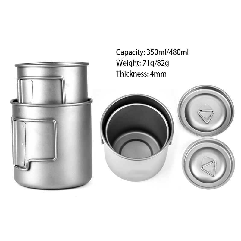 Gray 350ml+480ml Set