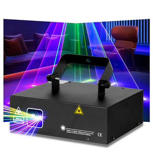 SHTX yüksek kalite 1W 2W 3Watt 3D animasyon Dj lazer işık DMX kontrol Mini lazer ışığı ile sahne parti disko için - Product Image 4