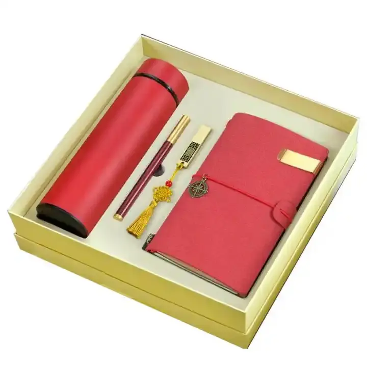 Haute qualité promotionnelle nouvelle idée de produit 2023 personnalisé luxe entreprise journal cahier affaires coffret cadeau pour hommes femmes