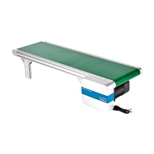 Línea transportadora de cinta de escritorio microcompacta Equipo de manipulación de materiales de línea de montaje eficiente con transporte de alimentación de calidad - Product Image 3