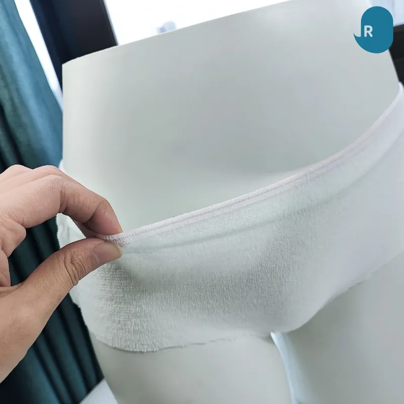 Roupa íntima 100% algodão descartável para maternidade pós-parto, SPA e internação hospitalar, roupa íntima feminina para viagens, calcinha