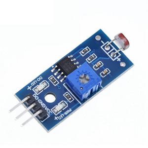 Modulo sensore fotosensibile LDR 5MM modulo sensore resistore dipendente dalla luce modulo sensore digitale rilevamento luce LM393 4 pin - Product Image 1