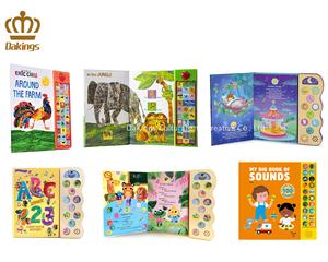 พิมพ์หนังสือการ์ตูนเด็กพูดได้ หนังสือเสียงเรื่องภาษาอังกฤษ พร้อมโมดูลสําหรับเด็ก - Product Image 6