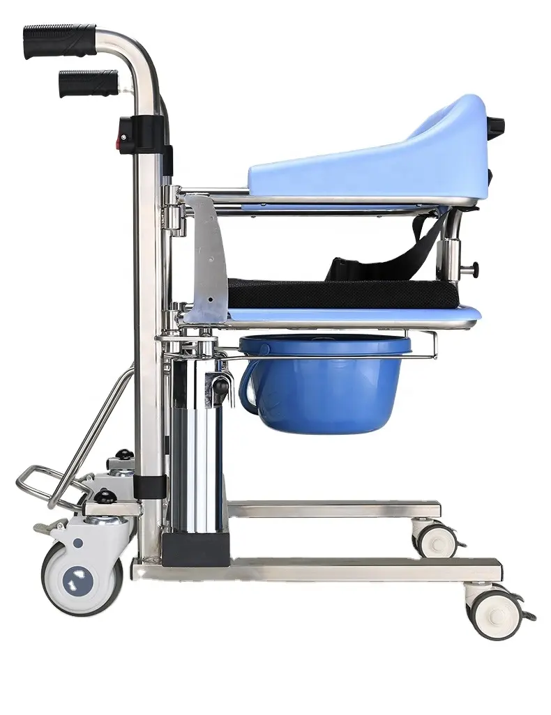 Durable high standard patient Transfer commode Toilet Chair