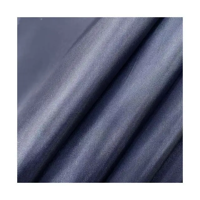 ผ้าแพรแข็งโพลีเอสเตอร์ย้อมสีธรรมดาผ้าโพลีเอสเตอร์ย้อมสี100% 190T 210T 230T