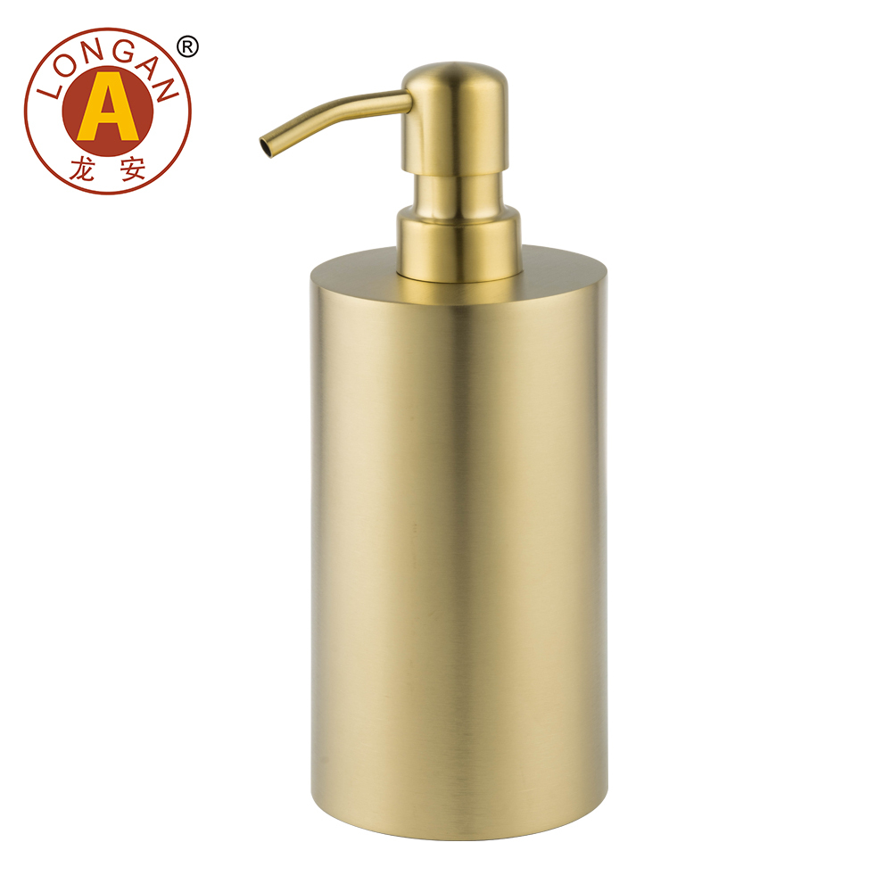 Golden Soap Dispenser with Pump
