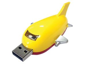个性化定制标志飞机外形设计USB 2.0 3.0记忆棒USB闪存驱动器 - Product Image 6