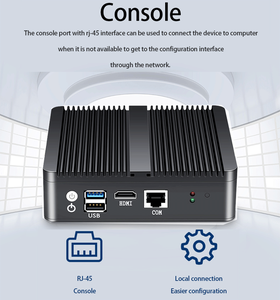 PfSense Firewall OPNSense Netzwerk gerät Gateway Router VPN Mini PC Computer mit Quad Core J1900 6 LAN Gigabit Ethernet NICs