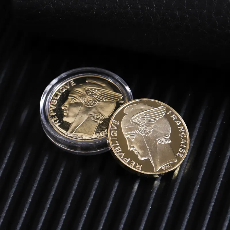 アンティークコインバイヤーメタルクラフト海賊古代コイン風水3Dカスタムチャレンジコイン