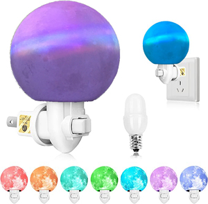 ETL USA GL-HS8 Gorgeous Color-changing Moon <strong>Light</strong> LED Bulb with Lamp Base LED Night <strong>Light</strong> for Indoor Decoration - Product Image 1