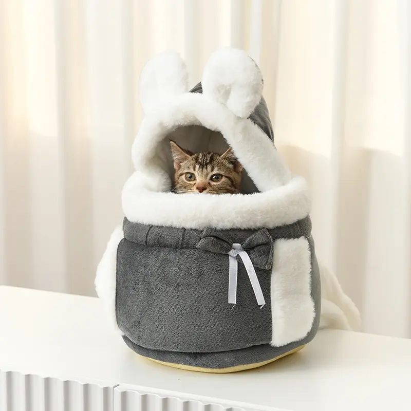 Mochila con diseño único para gatos, mochila transpirable de tamaño pequeño para mascotas