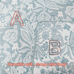 Tùy chỉnh thực hiện chần bedspread Set cá nhân mô hình Comforter cho nhà hoặc đám cưới - Product Image 3