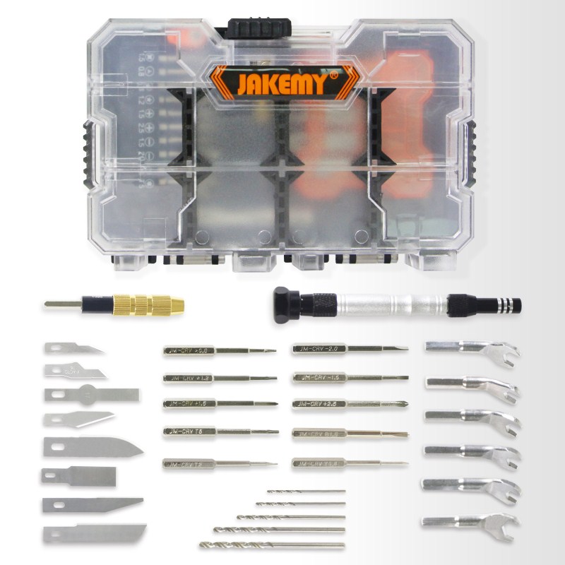 JAKEMY Multifunction Repair Tool Tools Set Carving Knife + Screwdriver Kit + Drills Woodworking Tools Kit Ferramentas Outillage
