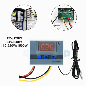 Termostato DC24V 110V-220V W3002 controlador de temperatura LED Digital 10A Sonda de interruptor de Control de termostato OEM máximo ODM - Product Image 4